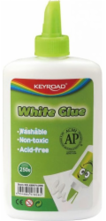 Keyroad bílé lepidlo Keyroad, 250 g, balené v prodejním balení