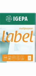 Igepa Samolepící štítek 210x297mm (100ks) CONTILABEL EA-2100X2970