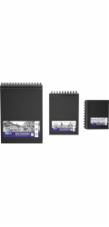 Oxford Sketchbook SKETCHBOOK dvojitá spirála A4 50k 100g černý 400152648 OXFORD