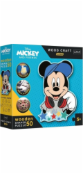 Trefl PUZZLE 50 dřevěných. Disney ve světě Mickeyho 20199