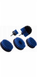 Dedra Sada 5 kartáčů na čištění vrtáků , nylon, šestihran, 6 mm