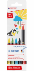 Edding Popisovač s tenkým hrotem e-1200 EDDING, 3 mm, 5 ks, různé barvy třpytek
