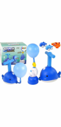 LeanToys Aerodynamické auto s vypouštěčem balónků Delfín