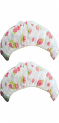 Maximex síťka na spaní, 2 kusy, O 34 cm, růžový vzor