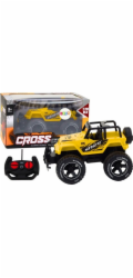 LeanToys Dálkově ovládané terénní auto RC 1:18 žluté