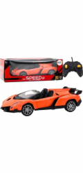 LeanToys Auto Dálkově ovládané sportovní auto RC 1:16 oranžové