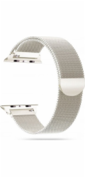 Tech-Protect Řemínek MilaneseBand pro Apple Watch 4 / 5 / 6 / 7 / 8 / 9 / SE / Ultra 1 / 2 (42/44/45/49 mm) - béžový