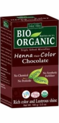 Indus Valley Henna na vlasy z údolí Indus Organic s čokoládou 100 g