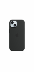 iPhone 15 Silicone Case with MagSafe - Black