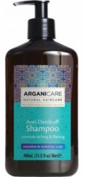 Arganicare Šampon proti lupům pro suché a poškozené vlasy s bambuckým máslem 400 ml