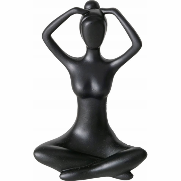 Boltze Dekorativní figurka Yoga, žena, 10 cm