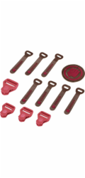 Coocazoo Náhradní sada Leather Hibiscus Melange (138807)