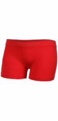 Brubeck Chlapecké boxerky Comfort Cotton Junior, červené, velikost 104/110 (BX10530)