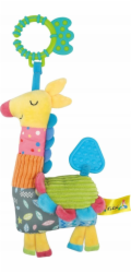 Ks Kids KSKIDS Plyšová hračka do kočárku Žirafa