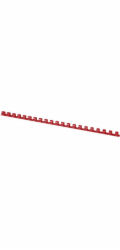 Office Products Kancelářské produkty vazby na hřbety, A4, 12 mm (95 listů), 100 ks, červené