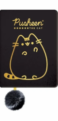Herlitz PLYŠOVÉ BLOKY A5/96K LIN PUSHEEN černé FO WB