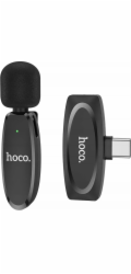 Hoco Bezdrátový klopový mikrofon HOCO typu C L15 černý