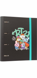 Eurocom BT21 - pořadač A4 z kolekce Street Mood (4 kroužky, gumička)