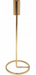 Home Styling Collection Kolekce stylingu pro domácnost Minimalistický svícen na jednu svíčku, 25 cm