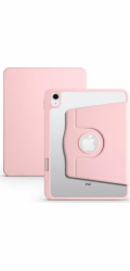 NoName Pouzdro na tablet se stojánkem na iPad Air 13 2024 růžovo-pískové