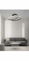 Domoletti Stropní svítidlo  2023515-BK, 40 W, 4000 °K
