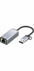 Bounn Síťová karta USB/TYPE C Ethernet adaptér 100 Mbps