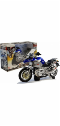Lean Sport Bateriový motocykl se světly a hudbou modrý
