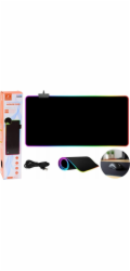 LeanToys Podložka pod myš s klávesnicí a LED osvětlením 30x80 cm LEAN Toys