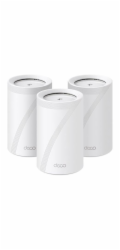 WiFi router TP-Link Deco BE65(3-pack) BE9300, WiFi 7, 4x 2.5GLAN, USB, 2,4/5/6GHz