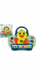 LeanToys Interaktivní piano Kachna DJ zvuk Hudební nástroje Melodie