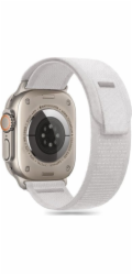Tech-Protect TECH-PROTECT NYLONOVÉ PROUŽKY PRO APPLE WATCH 6 / 7 / 8 / 9 / 10 / SE / ULTRA 1 / 2 (44 / 45 / 46 / 49 MM) PASTELKOVĚ ŠEDÁ