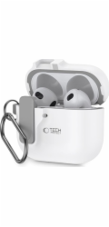Tech-Protect TECH-PROTECT SLIM HOOK APPLE AIRPODS 4 BÍLÁ