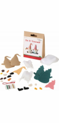 Boltze Home Sada na výrobu ozdob DIY, 2 skřítci, 15 cm