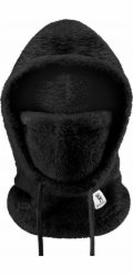 4f Lyžařská kukla Qunature Arctic Velvet Velikost L - Černá