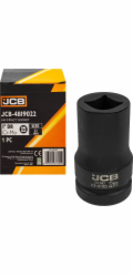 JCB Impact nástrčný klíč 1 až 22 mm čtyřhranný (4hranný)