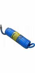 Partner Polyuretanová spirálová hadice 8 mm x 5 m s rychlospojkami (maximální tlak 15 barů)