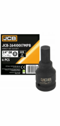JCB Nástrčný klíč Impact Bit 3/4 17 mm (6hranný)