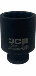 JCB 3/4 43mm hluboký rázový nástrčný klíč (12hranný)