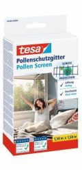 Tesa TESA SÍŤKA NA KOMÁRY ANTIALERGICKÁ ČERNÁ 1,3M X 1,5M TS55286-00000-00 TESA