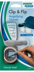 Green Clean Lupovací brýle s klipem a odklápěcím víčkem (GCSC-0500)