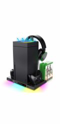iPega XBX024S Multifunkční Nabíjecí RGB Stojan s Chlazením pro Xbox