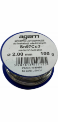 Bisan Měkká pájka 2,0 mm 100 g