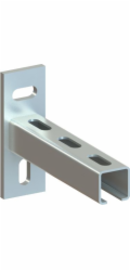 Niczuk Montážní profil typ A2.0 s patkou 30 x 30 x 2 mm 50 cm (0930305000)