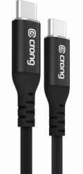 Crong Kabel USB-C - USB-C 2 m černý (CRGSL200USCCBLK)