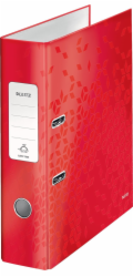 Leitz 180 Wow Binder A4/80mm červený -