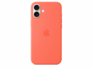 Apple Silikonové pouzdro na iPhone 16 Plus s MagSafe - Tangerine