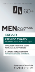 AA AA Men Advanced Care Repair Regenerační a posilující krém na obličej pro muže 60+ 50 ml