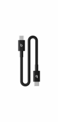 Apple Beats USB-C do USB-C Woven Short Cable (20 cm) - Bolt Black