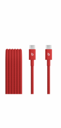 Apple Beats USB-C do USB-C Woven Cable (1.5 m) - Rapid Red