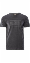 Magnum Tričko MAGNUM ESSENTIAL 2.0 ČERNÝ MELANŽ M